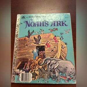 Vintage Little Golden Book Noah’s Ark 1969 Barbara Hazen Children’s Book